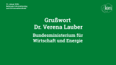 thumbnail of medium Grußwort Dr. Verena Lauber (BMWE) - Nationaler Informationstag zum EU-Innovationsfonds 19.01.2026 